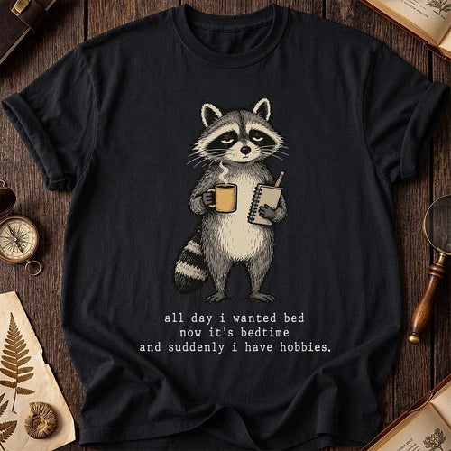 Bed Hobbies Raccoon T-Shirt product image 2