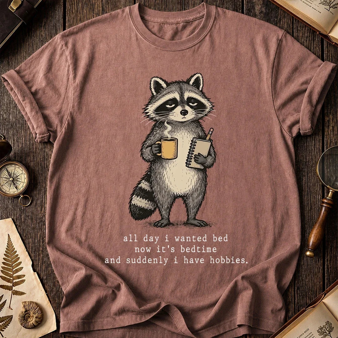 Bed Hobbies Raccoon T-Shirt product image 8