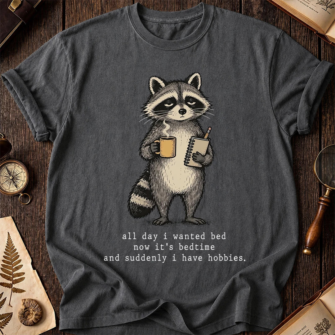 Bed Hobbies Raccoon T-Shirt product image 6
