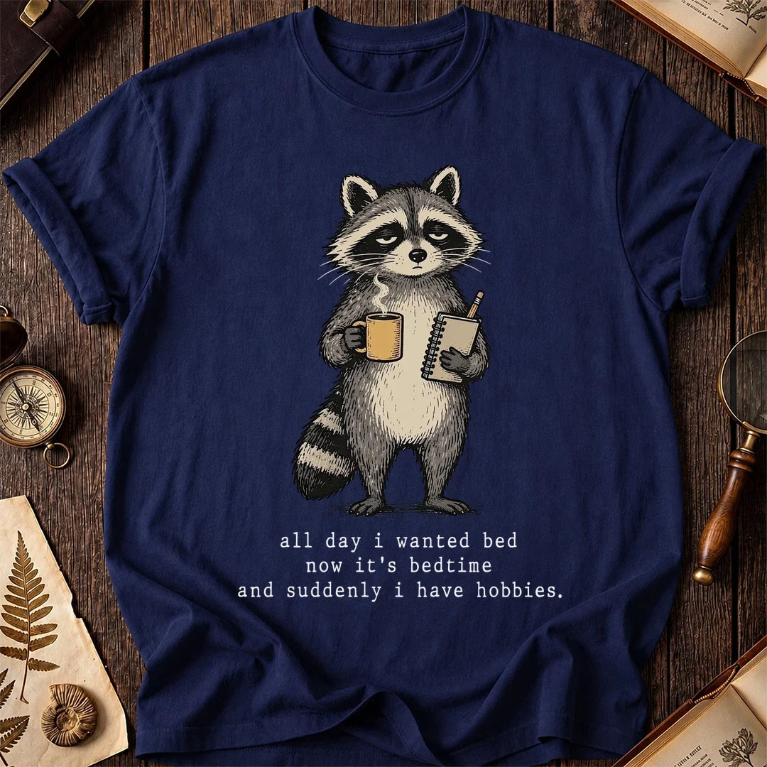 Bed Hobbies Raccoon T-Shirt product image 7