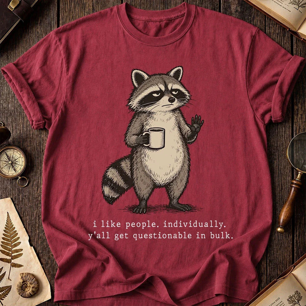 Bulk People Raccoon T-Shirt product image 5