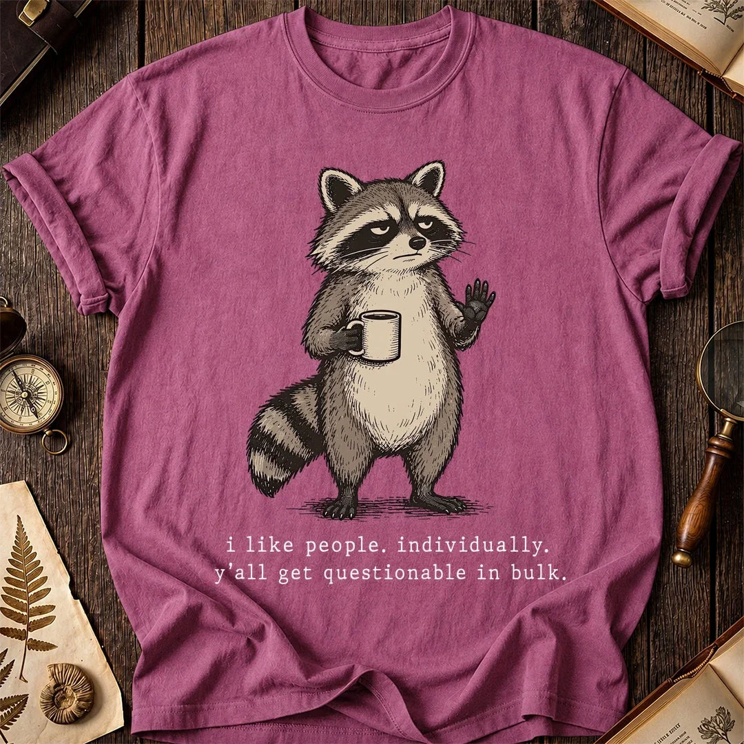 Bulk People Raccoon T-Shirt product image 3