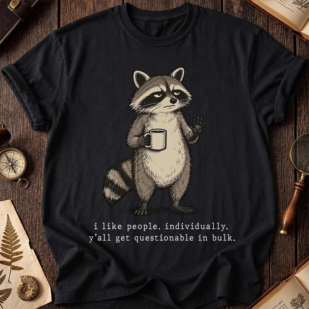Bulk People Raccoon T-Shirt product image 2
