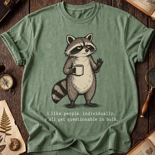 Bulk People Raccoon T-Shirt product image 1