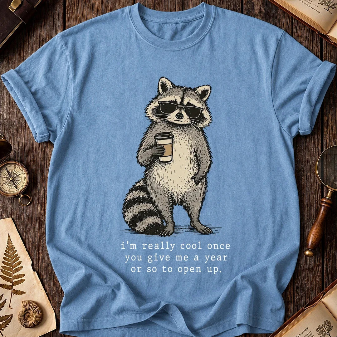 Cool Later Raccoon T-Shirt product image 4
