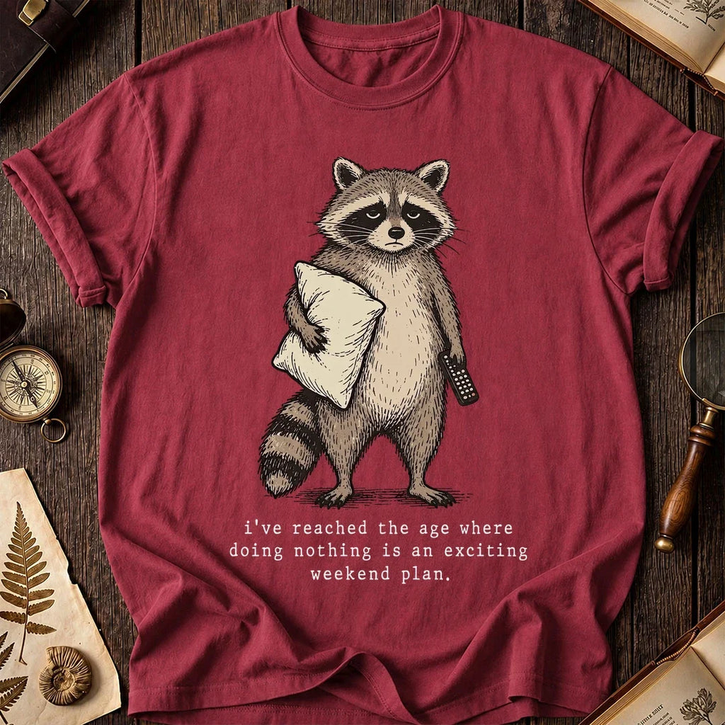 Do Nothing Raccoon T-Shirt product image 5