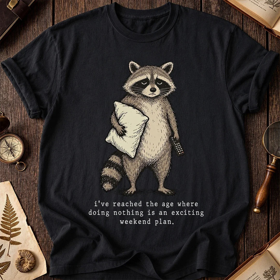 Do Nothing Raccoon T-Shirt product image 2