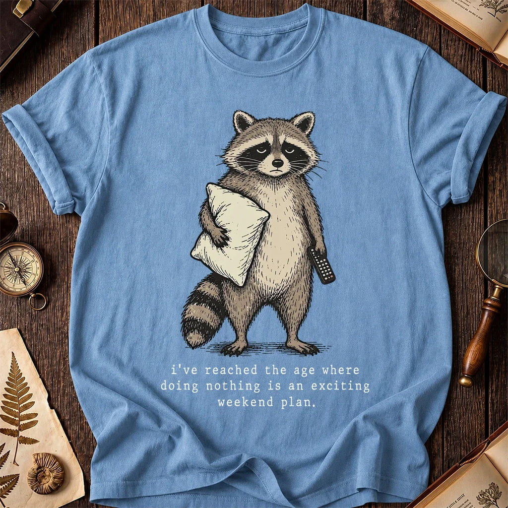 Do Nothing Raccoon T-Shirt product image 4