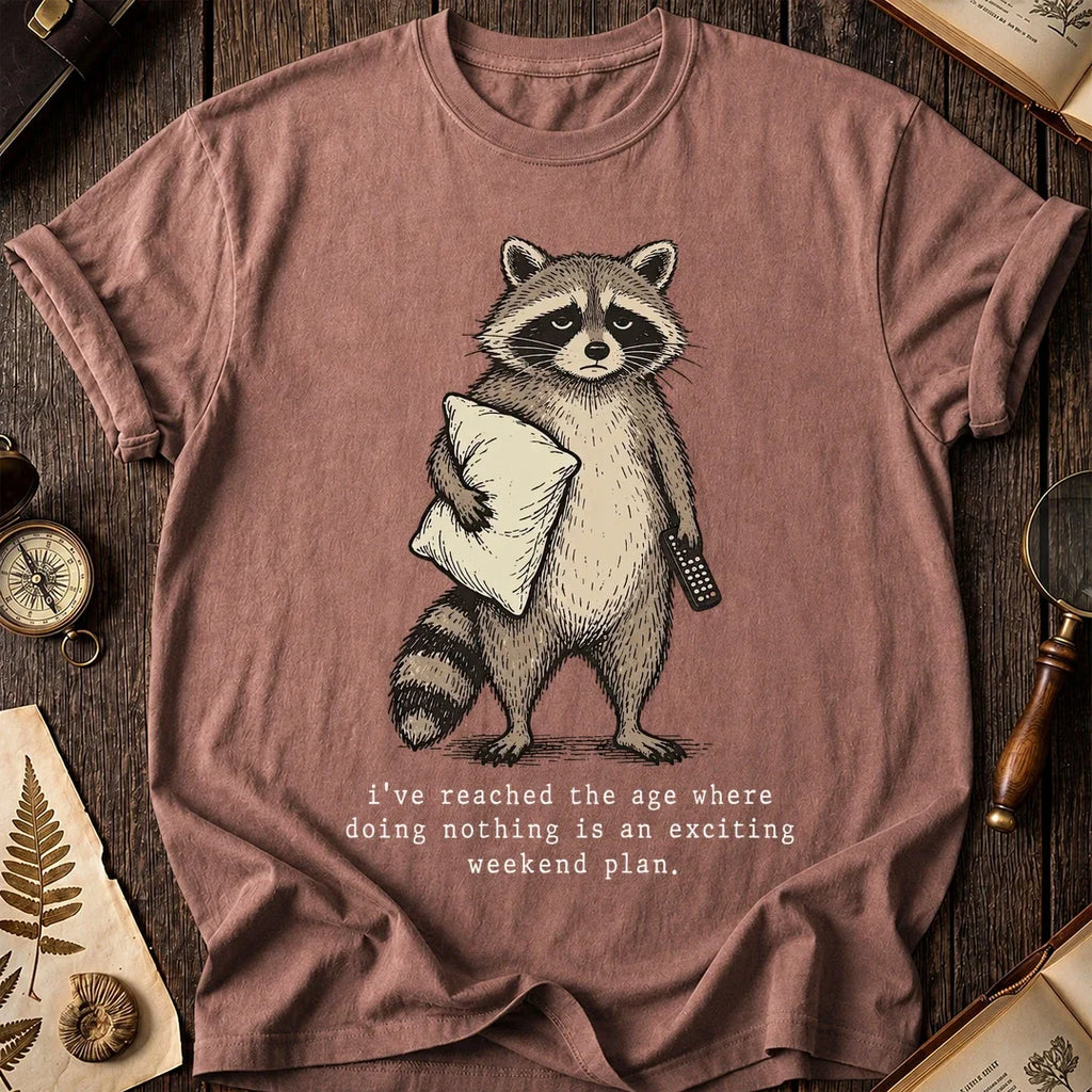 Do Nothing Raccoon T-Shirt product image 8