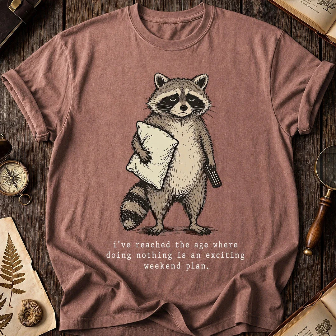 Do Nothing Raccoon T-Shirt product image 8