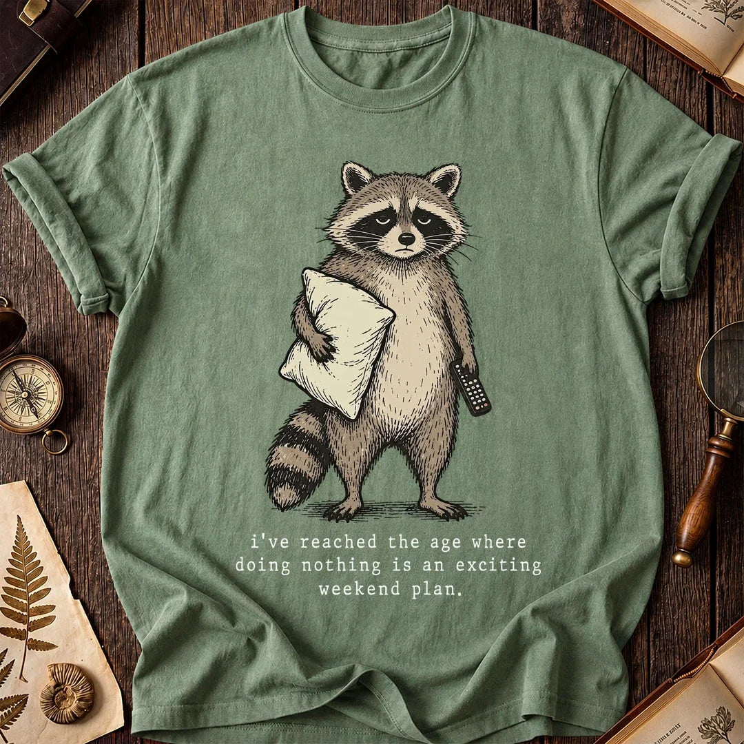 Do Nothing Raccoon T-Shirt product image 1