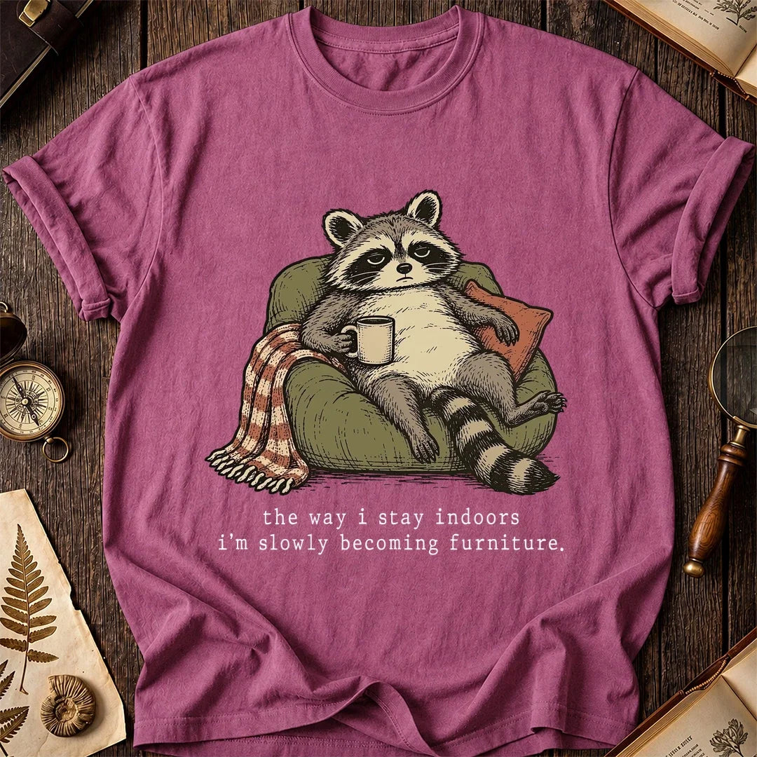 Furniture Raccoon T-Shirt product image 3