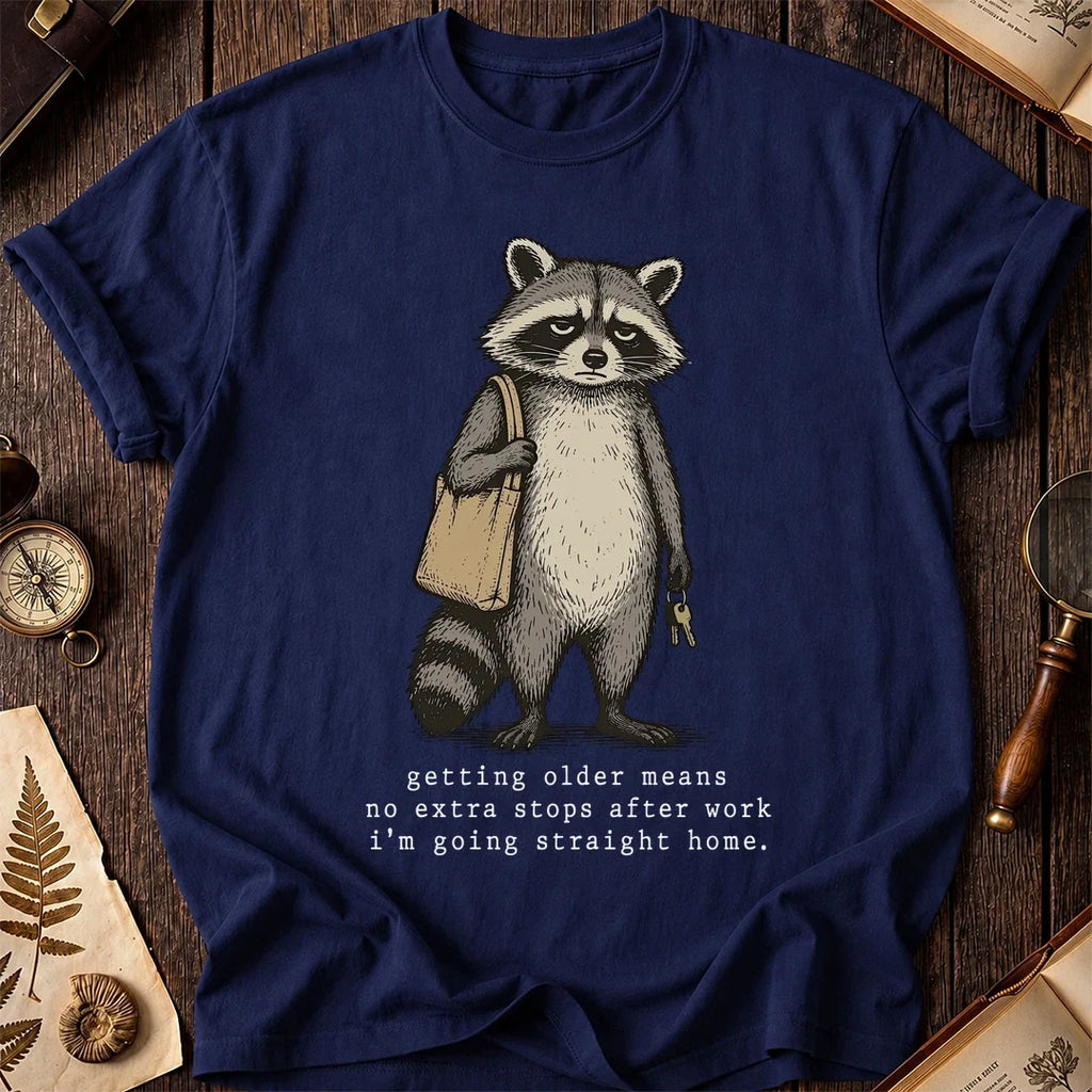 Go Home Raccoon T-Shirt product image 7