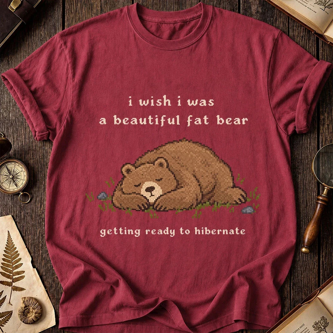 Hibernating Bear T-Shirt product image 5