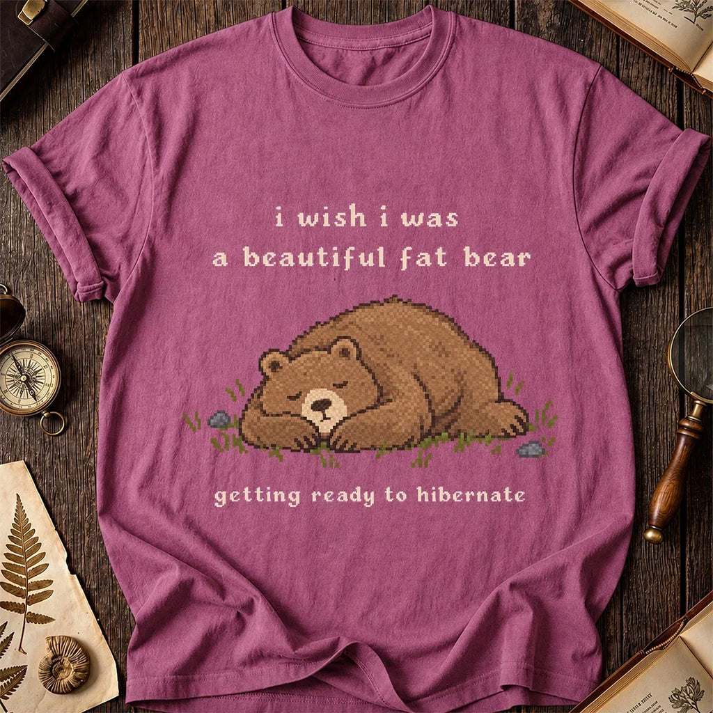 Hibernating Bear T-Shirt product image 3