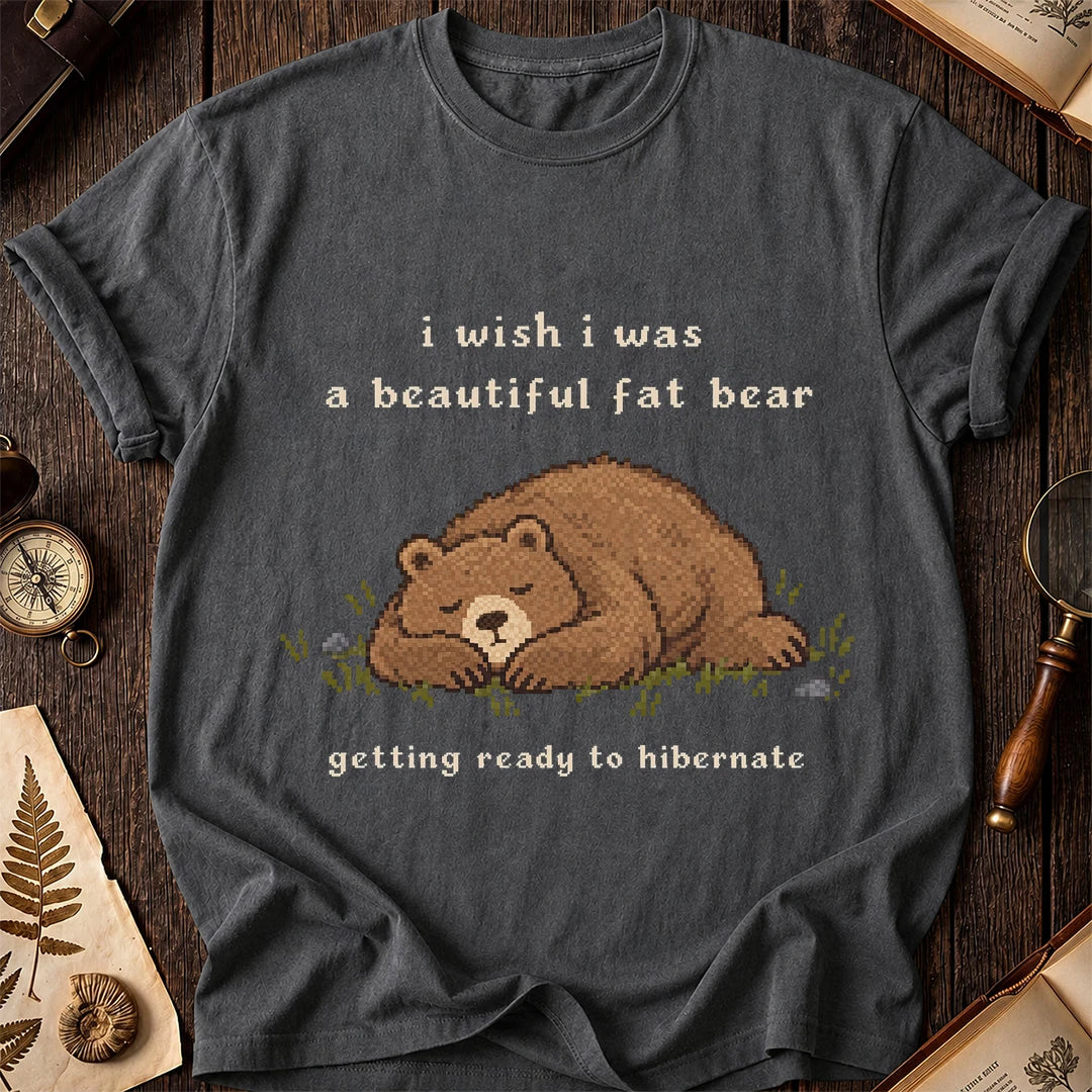 Hibernating Bear T-Shirt product image 6