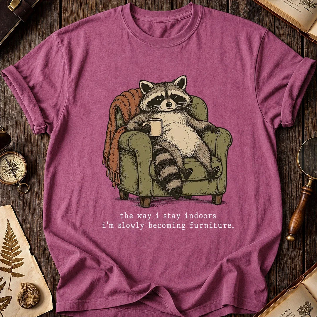 Home Chair Raccoon T-Shirt product image 3