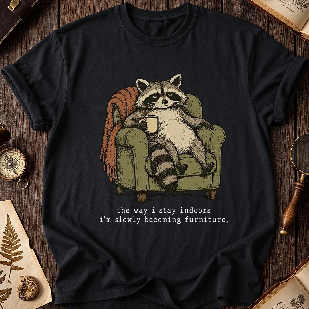 Home Chair Raccoon T-Shirt product image 2