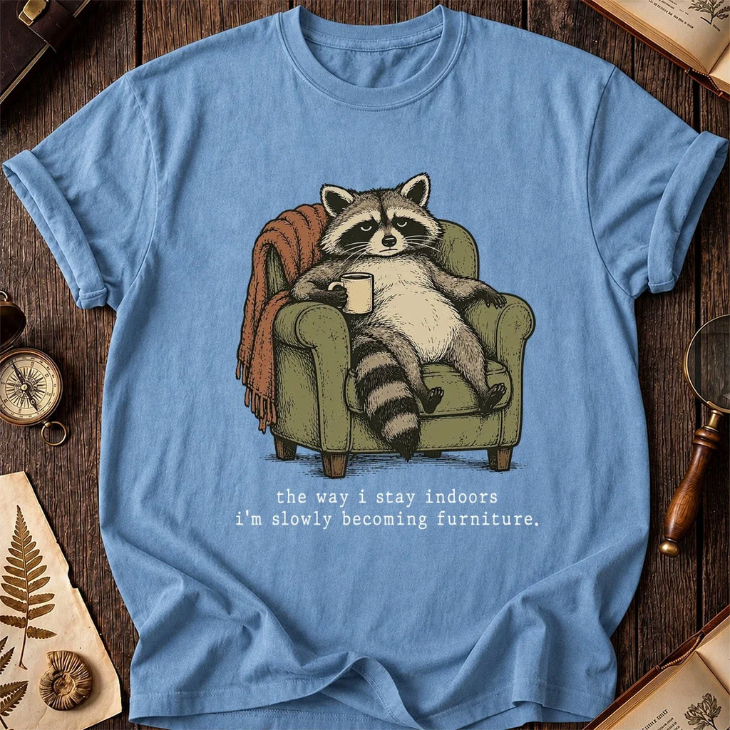 Home Chair Raccoon T-Shirt product image 4