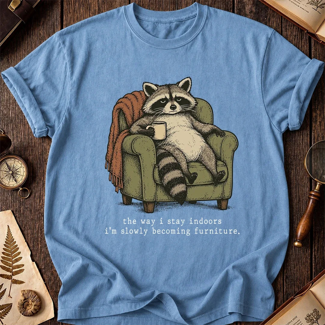 Home Chair Raccoon T-Shirt product image 4