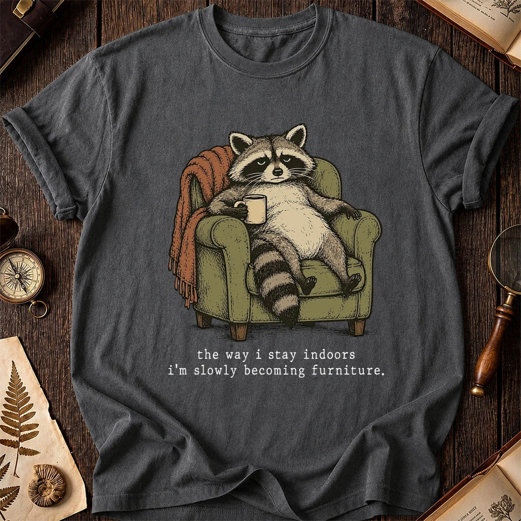 Home Chair Raccoon T-Shirt product image 6