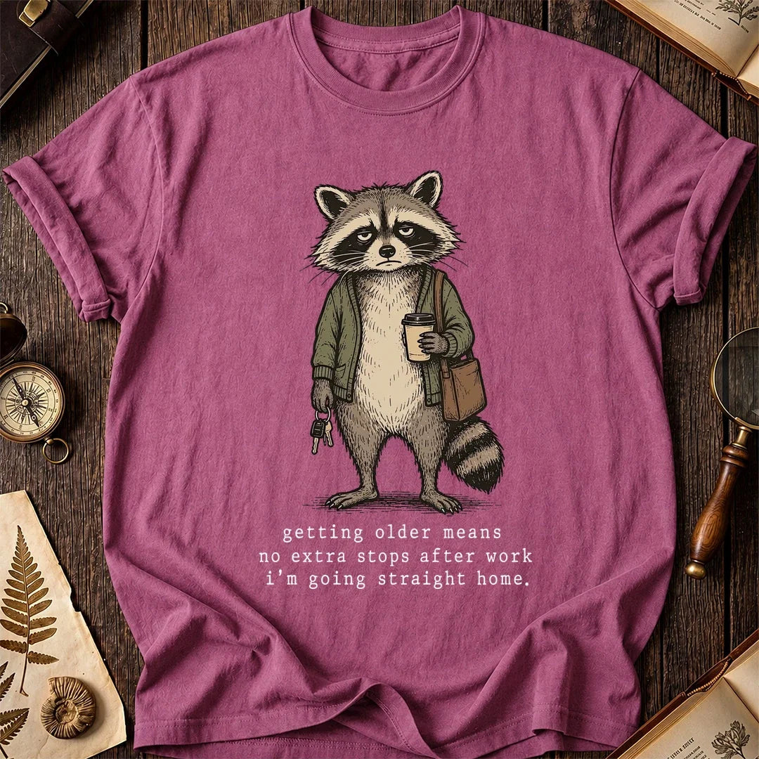 Homebound Raccoon T-Shirt product image 3