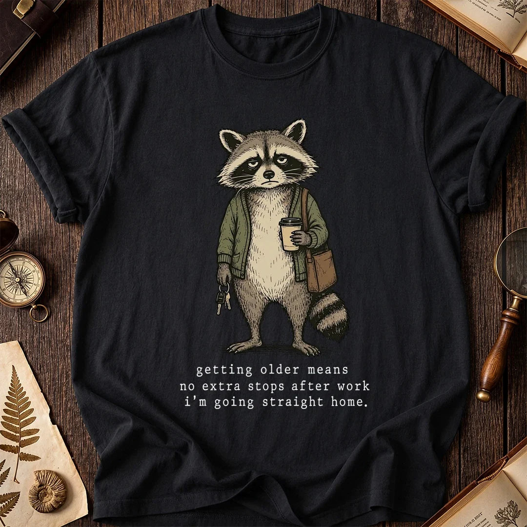Homebound Raccoon T-Shirt product image 2