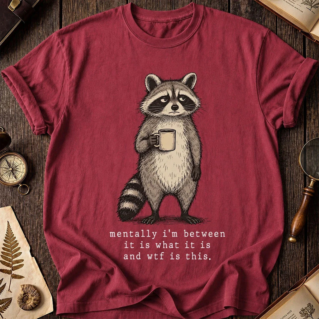 In Between Raccoon T-Shirt product image 5