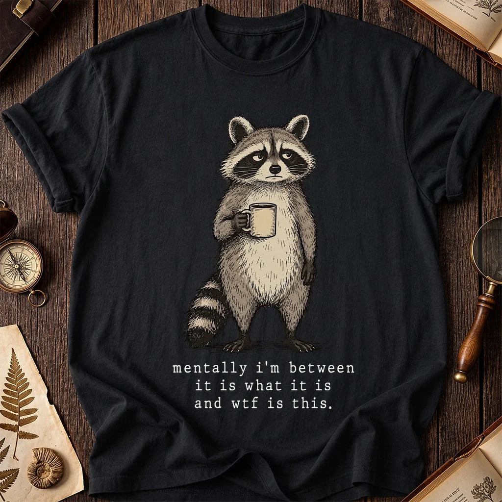 In Between Raccoon T-Shirt product image 2