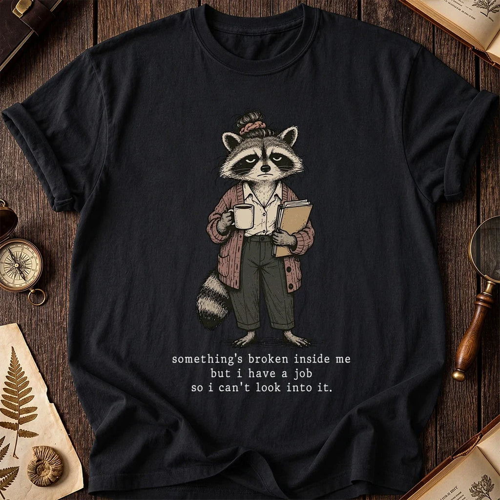 Job Face Raccoon T-Shirt product image 2