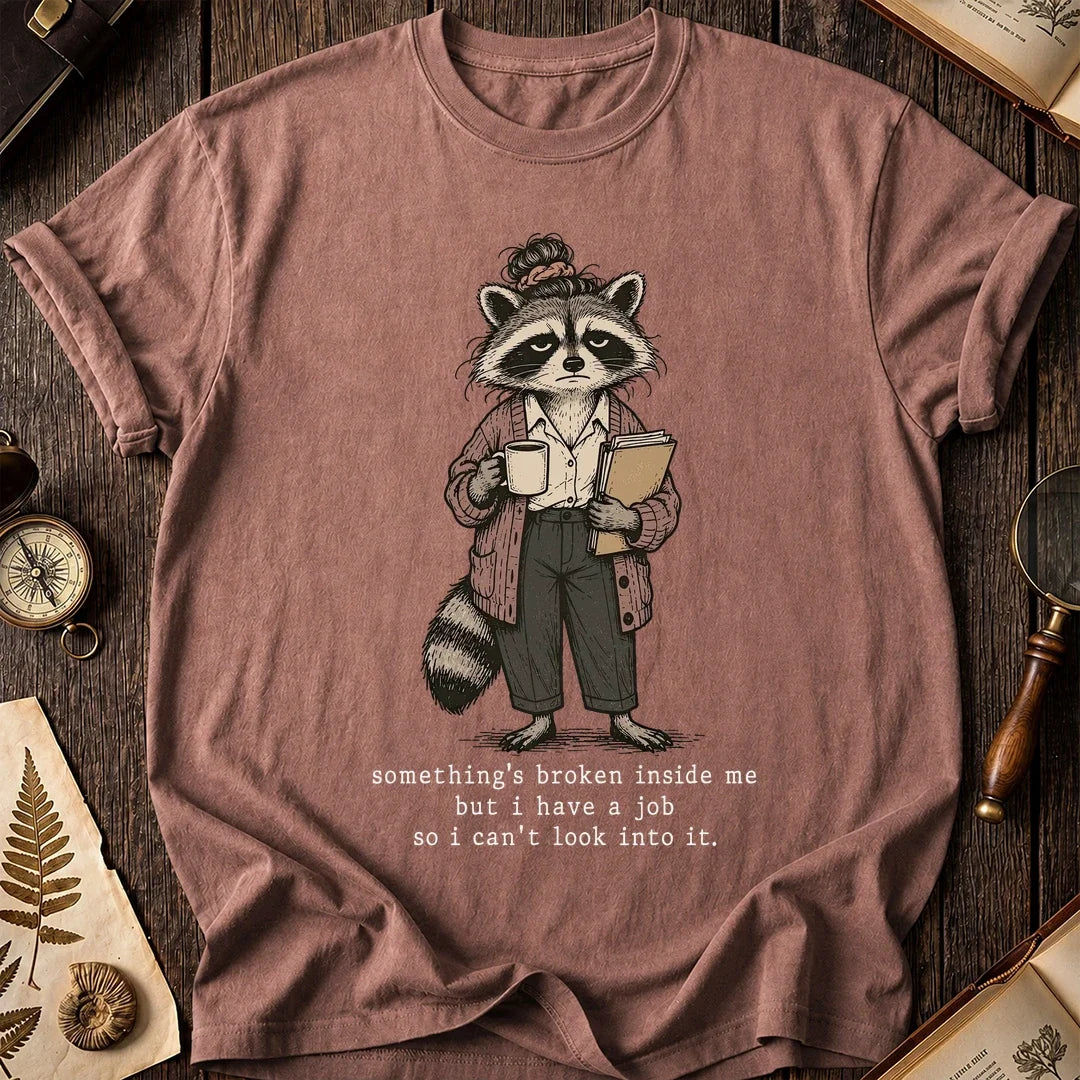Job Face Raccoon T-Shirt product image 8