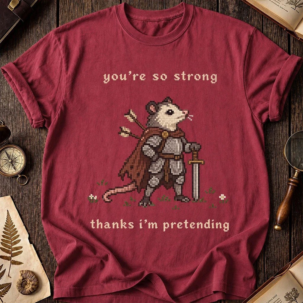Knight Possum T-Shirt product image 5