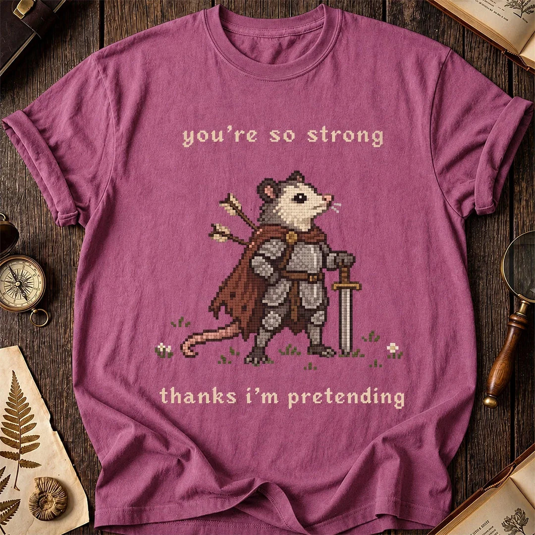 Knight Possum T-Shirt product image 3