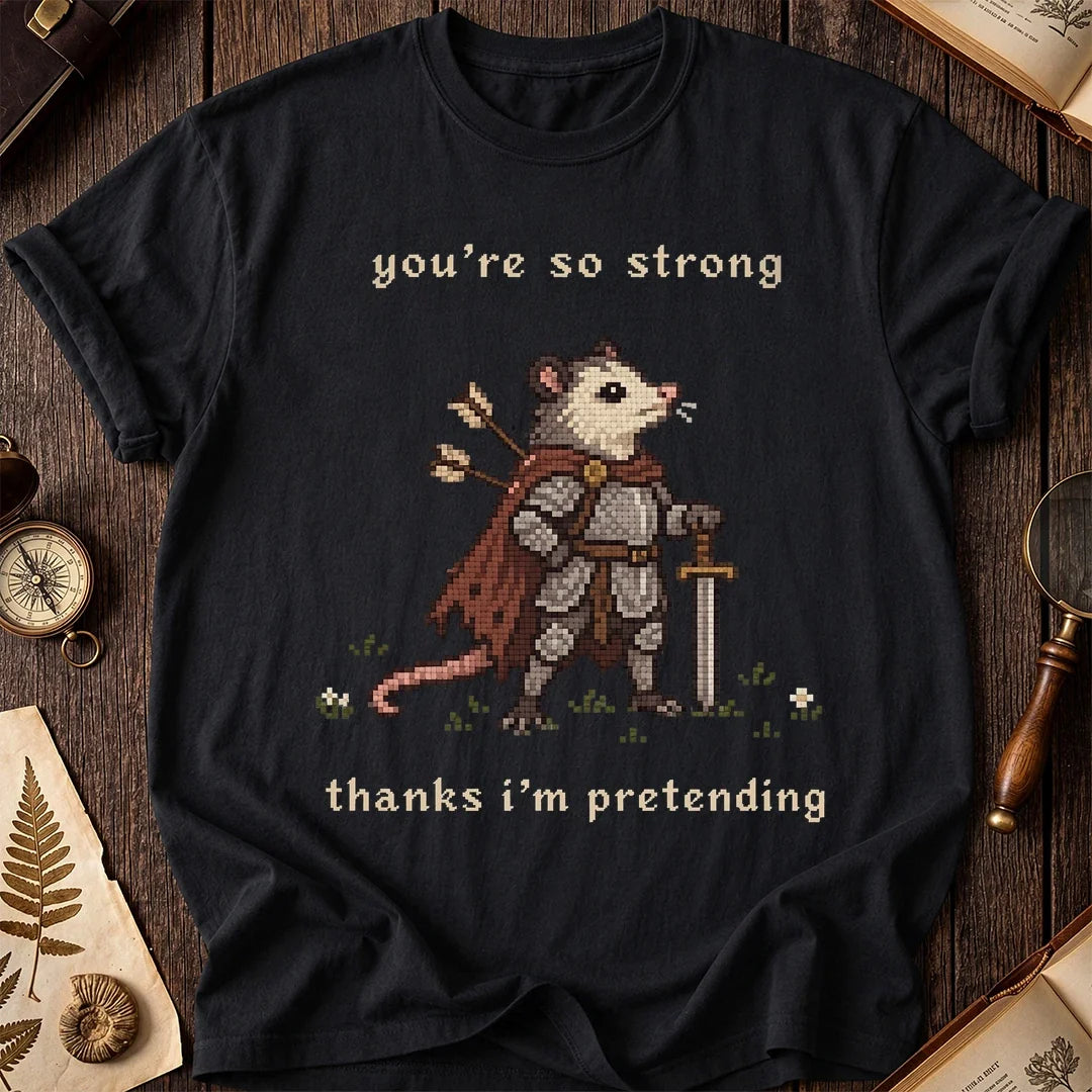 Knight Possum T-Shirt product image 2