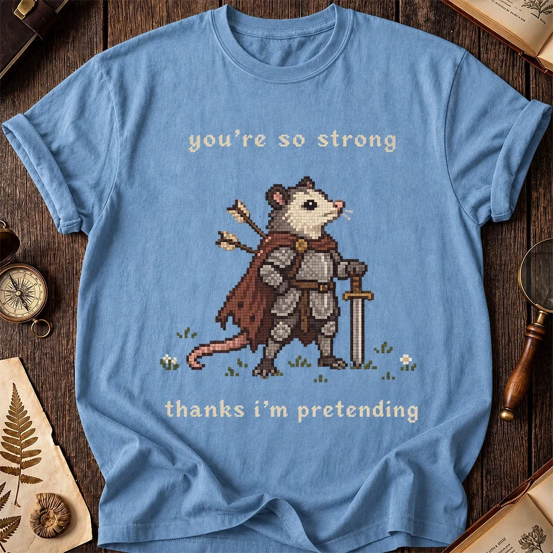 Knight Possum T-Shirt product image 4
