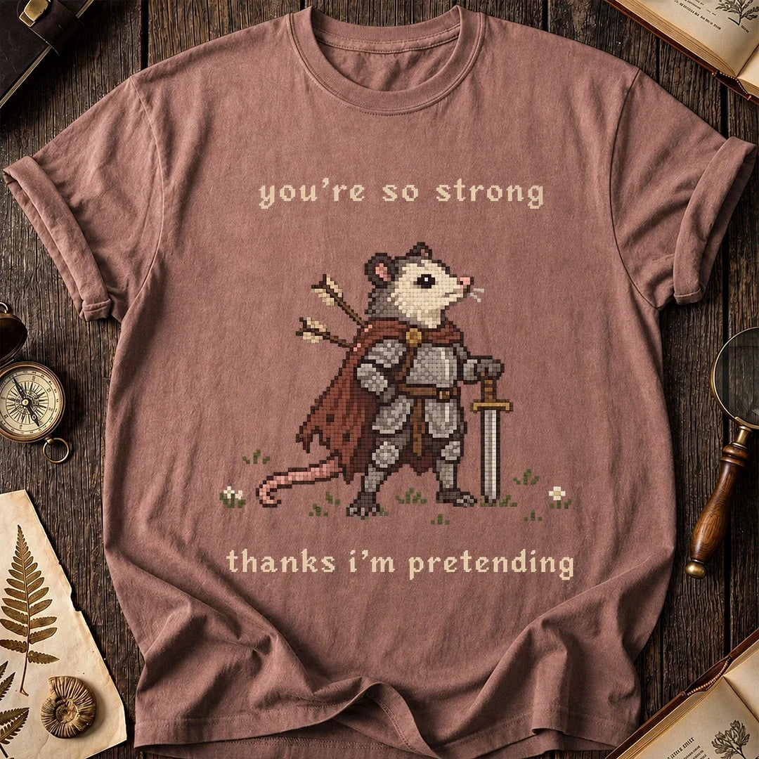 Knight Possum T-Shirt product image 8
