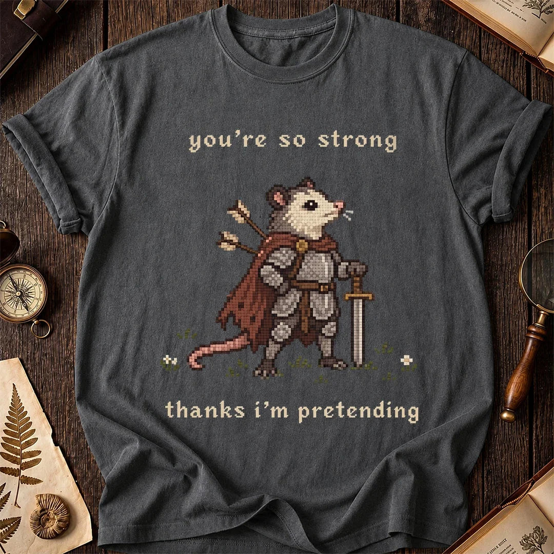 Knight Possum T-Shirt product image 6