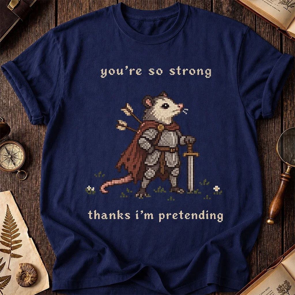 Knight Possum T-Shirt product image 7