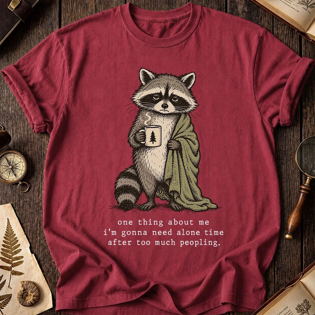Need Space Raccoon T-Shirt product image 5