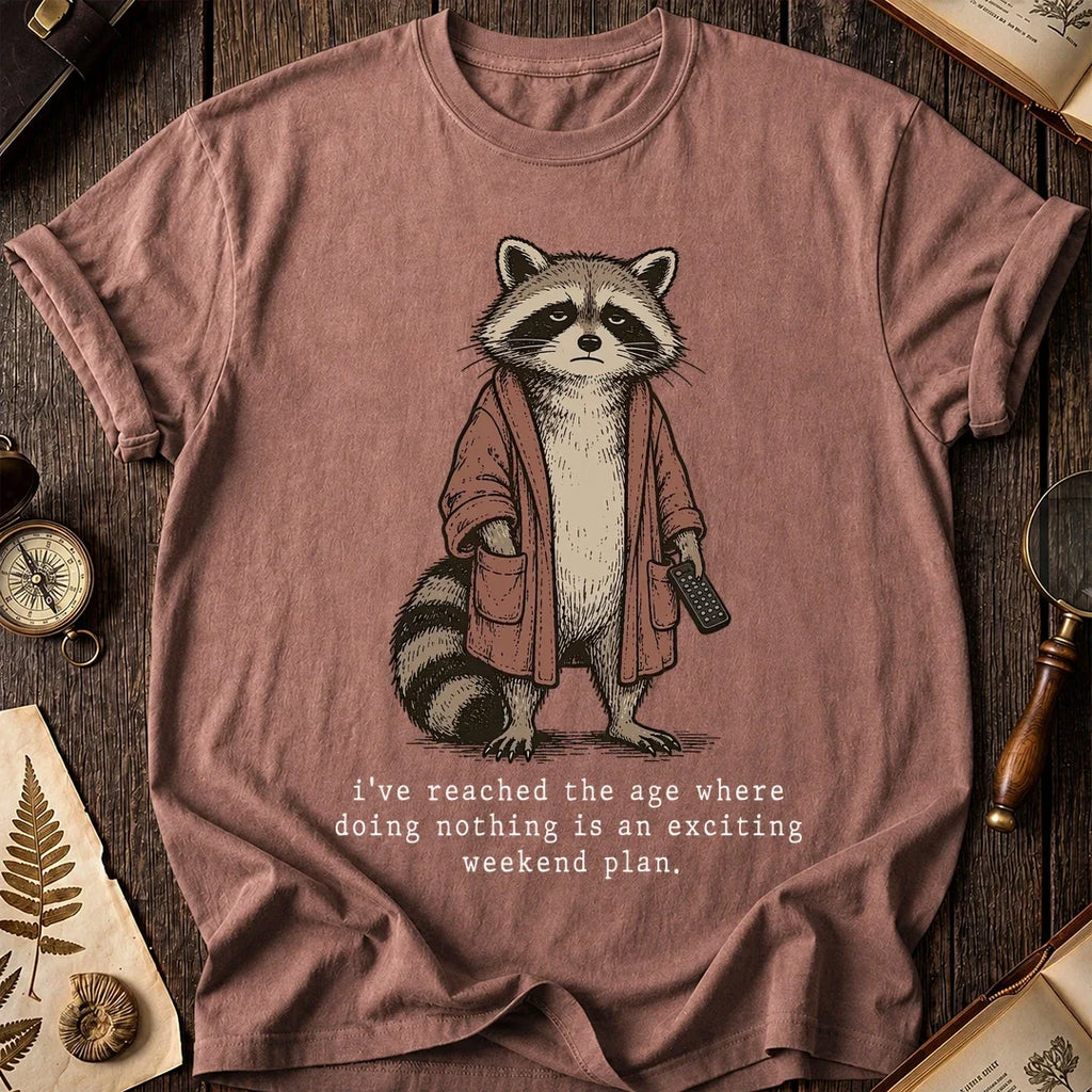 No Plans Raccoon T-Shirt product image 8