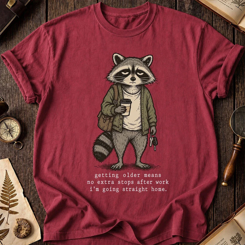 No Stops Raccoon T-Shirt product image 5