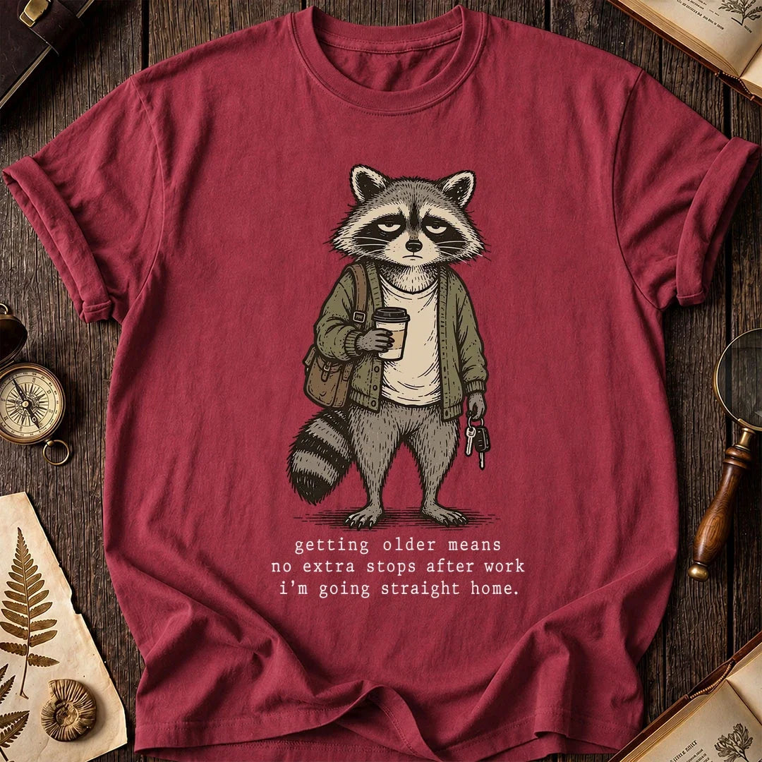 No Stops Raccoon T-Shirt product image 5