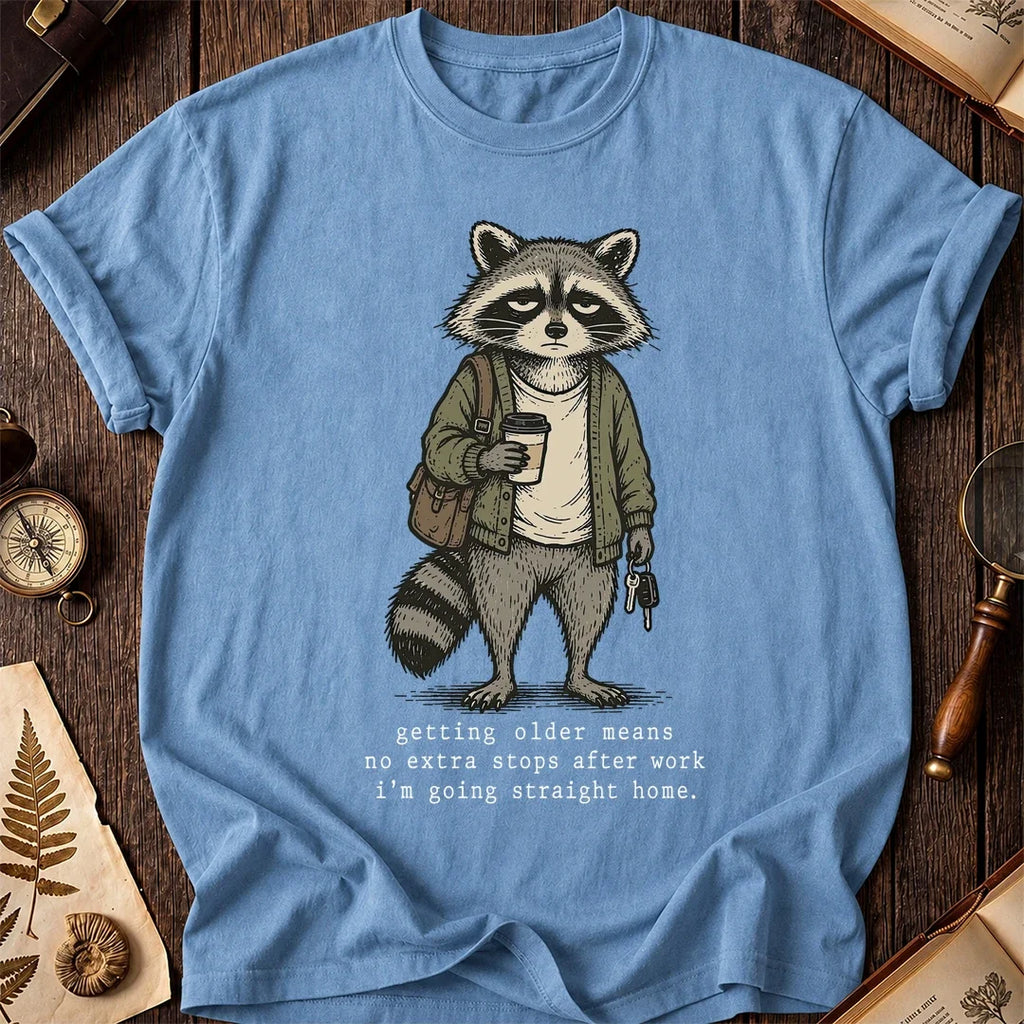 No Stops Raccoon T-Shirt product image 4