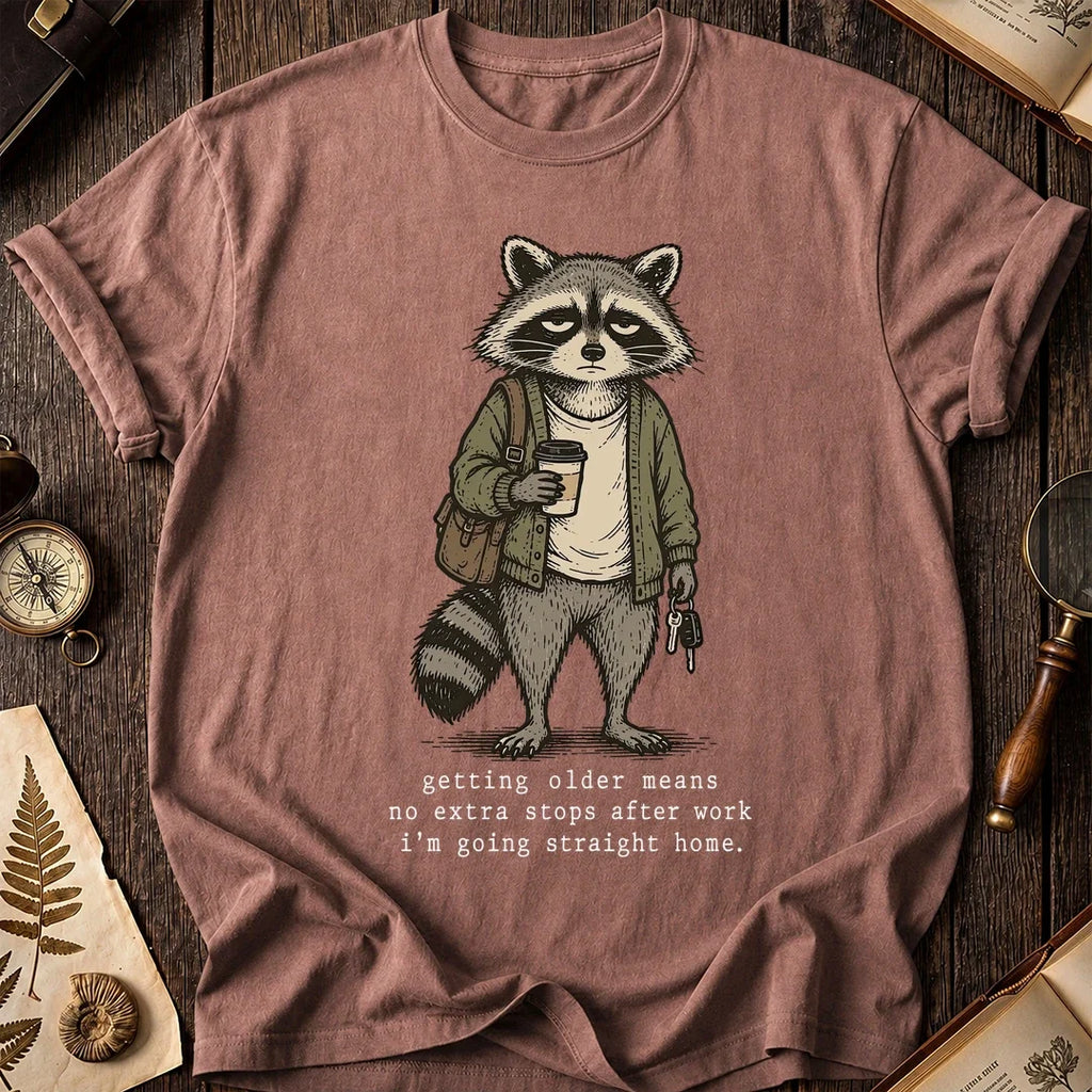 No Stops Raccoon T-Shirt product image 8