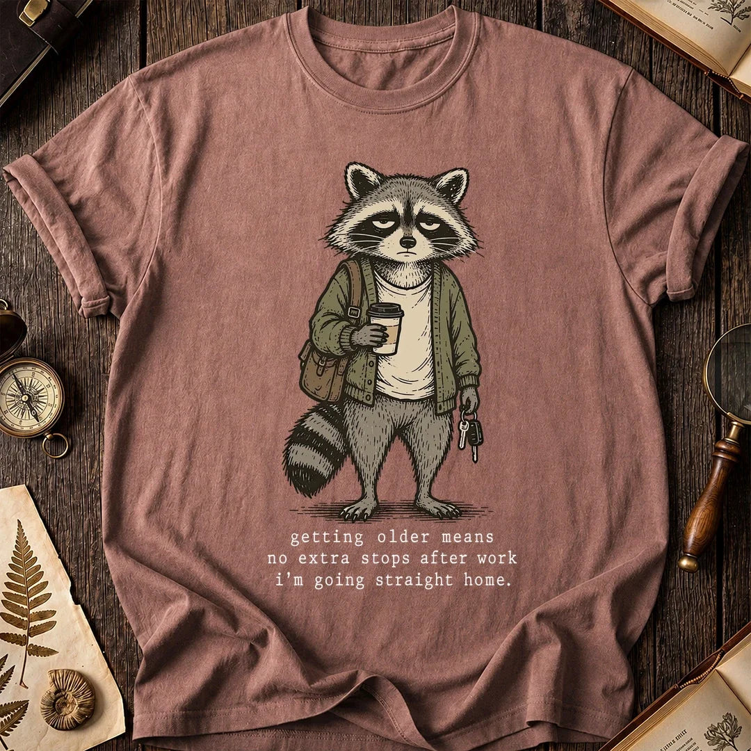 No Stops Raccoon T-Shirt product image 8