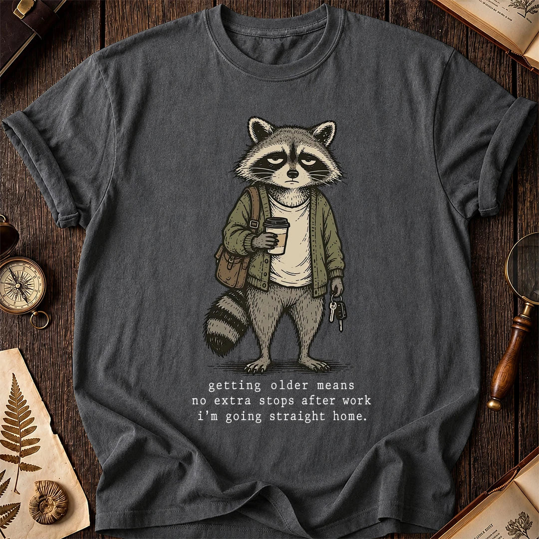 No Stops Raccoon T-Shirt product image 6
