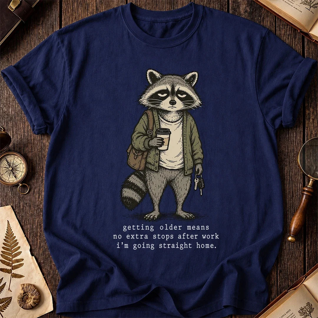 No Stops Raccoon T-Shirt product image 7