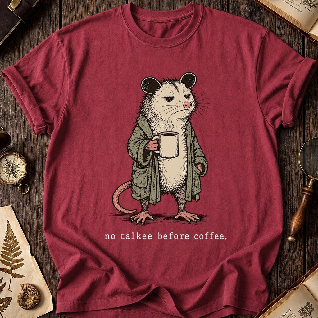 No Talkee Possum T-Shirt product image 5