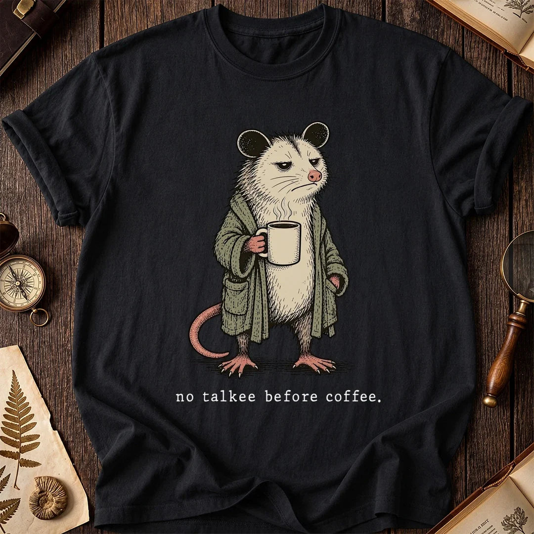 No Talkee Possum T-Shirt product image 2