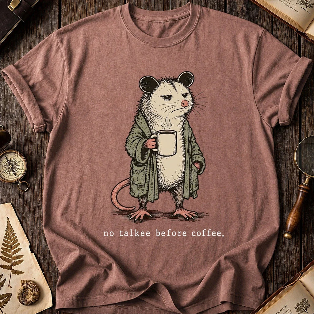 No Talkee Possum T-Shirt product image 8